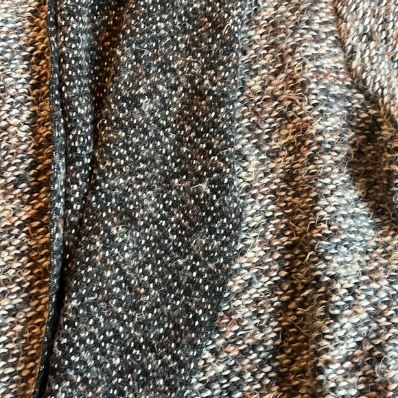 Bryn walker Castagna wrap coat cardigan grey black pockets size medium sweater - Picture 7 of 9